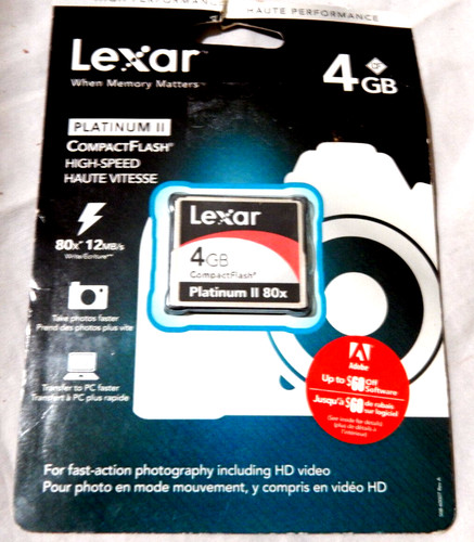 Lexar platinum compact - platinum,