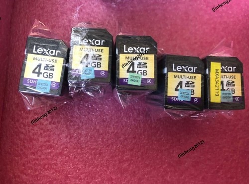 100pcs scheda lexar 4gb - sd,